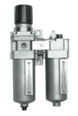FRL不鏽鋼一般型空壓三點組合二點式—空氣過濾器/減壓閥/給油器 FR/L4010S6